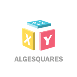 Logotipo
de la aplicación “Algesquares”.