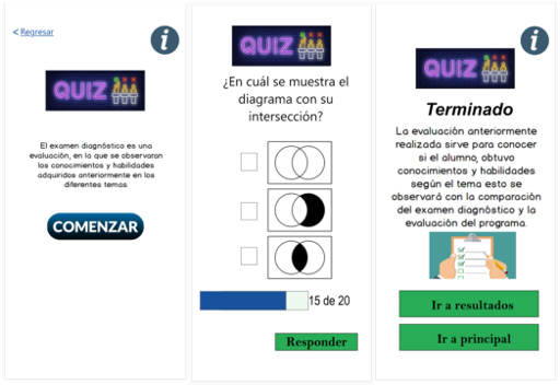 Módulo de evaluación.