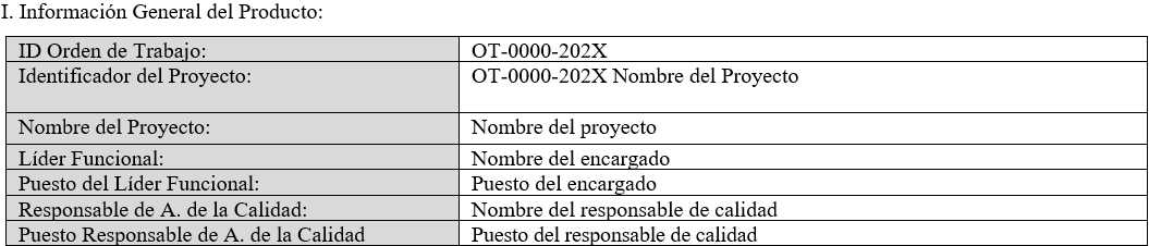 Información general UAT.