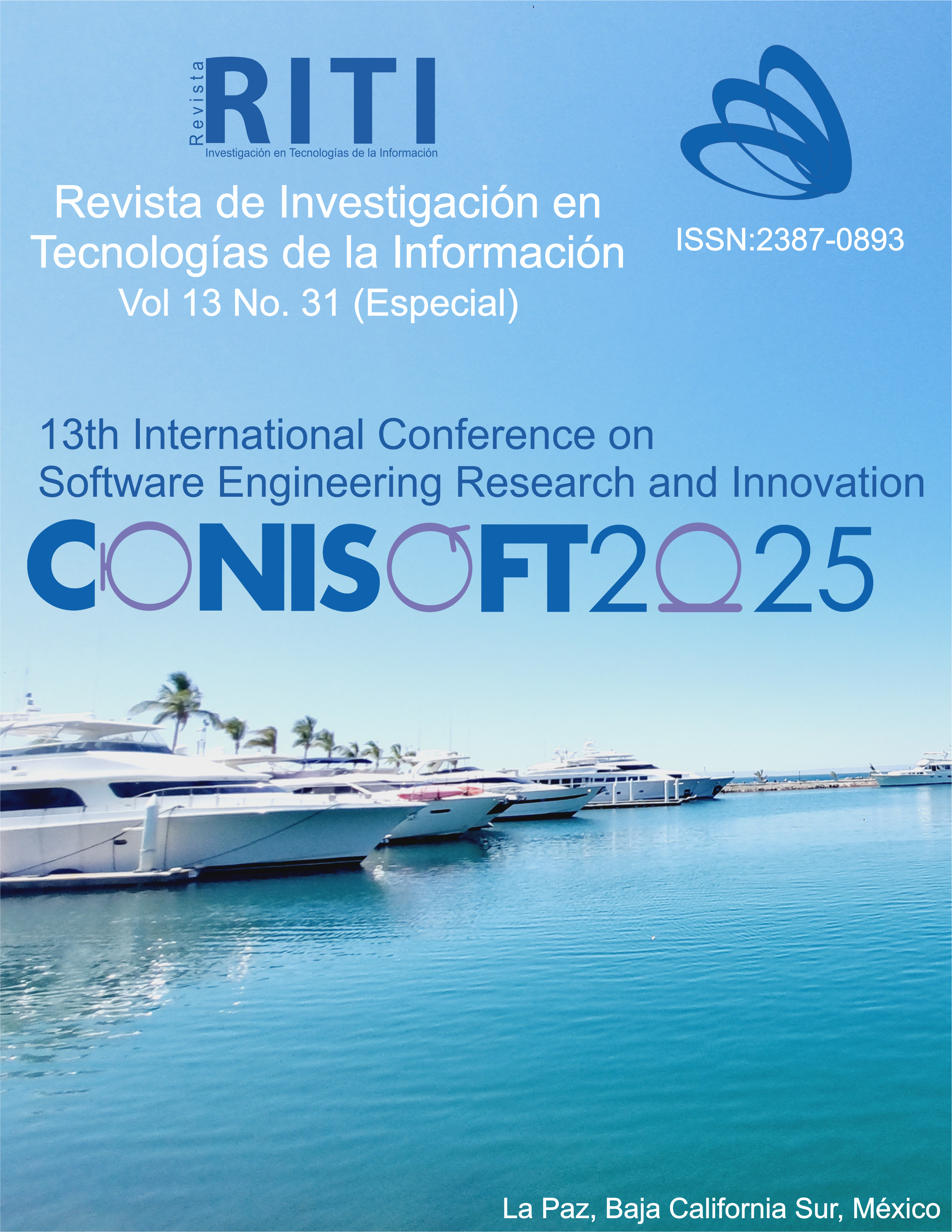 					Ver Vol. 13 Núm. 31 Especial (2025): 13th International Conference on Software Engineering Research and Innovation (CONISOFT)
				