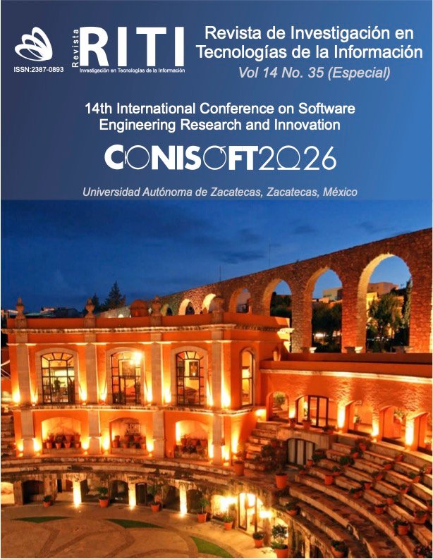 					Ver Vol. 14 Núm. 35 Especial (2026):  14th International Conference on Software Engineering Research and Innovation (CONISOFT)
				